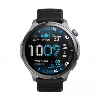 Amazfit Balance 2 XT 3,81 cm (1,5 colio) AMOLED skaitmeninis 480 × 480 pikselių jutiklinis ekranas juodas Wi-Fi GPS (palydovinis)