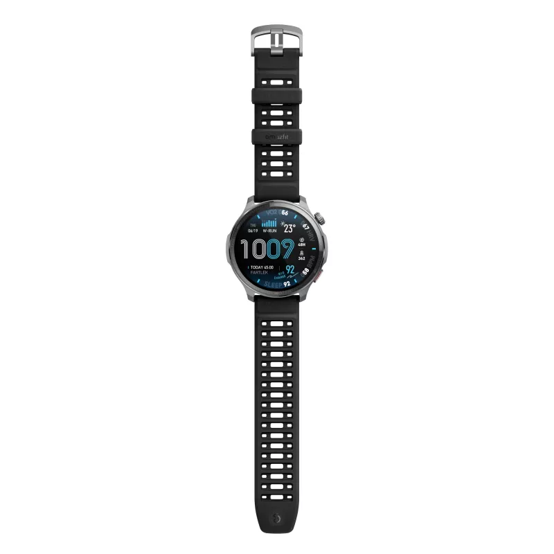 Amazfit Balance 2 XT 3,81 cm (1,5 colio) AMOLED skaitmeninis 480 × 480 pikselių jutiklinis ekranas juodas Wi-Fi GPS (palydovinis)