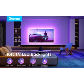 LED foninio apšvietimo juosta Govee H6178 RGB 46–60 colių televizoriams, modelis H61780A1