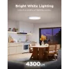 Govee H60A6 Smart Ceiling Light Pro RGBICWW lubinis šviestuvas, 38 cm