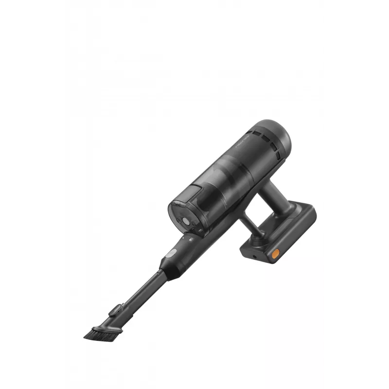 Roborock H60 Hub Ultra belaidis rankinis siurblys sausam valymui, be maišelio, HEPA filtras, 210 AW, 3 L, juoda/balta