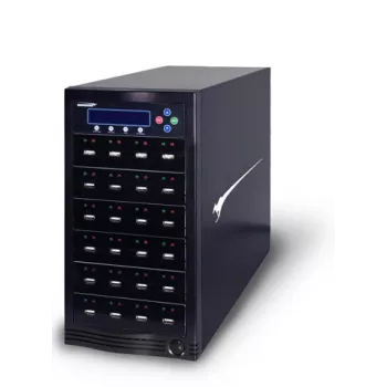 iStorage Kanguru U2D2-23 USB atmintinių dubliuoklis, 23 kopijos, juodas