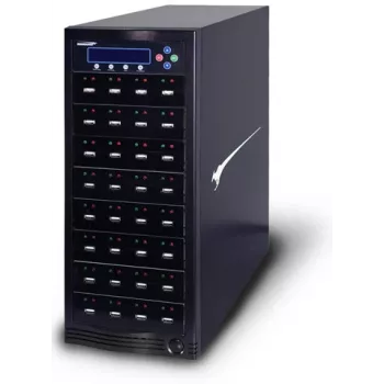 iStorage Kanguru U2D2-31 USB atmintinių kopijavimo įrenginys, 31 kopija, juodas