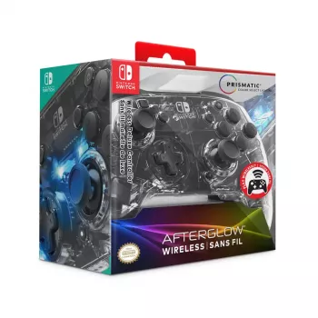 PDP Afterglow Black Transparent belaidis valdiklis Nintendo Switch, Switch Lite, Switch OLED