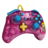 PDP Rock Candy: Bubblegum Peach, peršviečiamas USB žaidimų pultas, skirtas Nintendo Switch, Nintendo Switch Lite, Nintendo Switch OLED