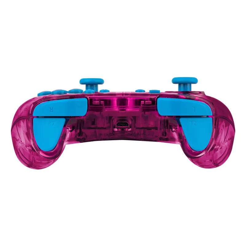 PDP Rock Candy: Bubblegum Peach, peršviečiamas USB žaidimų pultas, skirtas Nintendo Switch, Nintendo Switch Lite, Nintendo Switch OLED