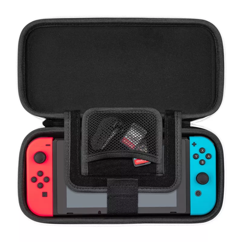 PDP Slim Deluxe: Black & White kietas dėklas Nintendo Switch