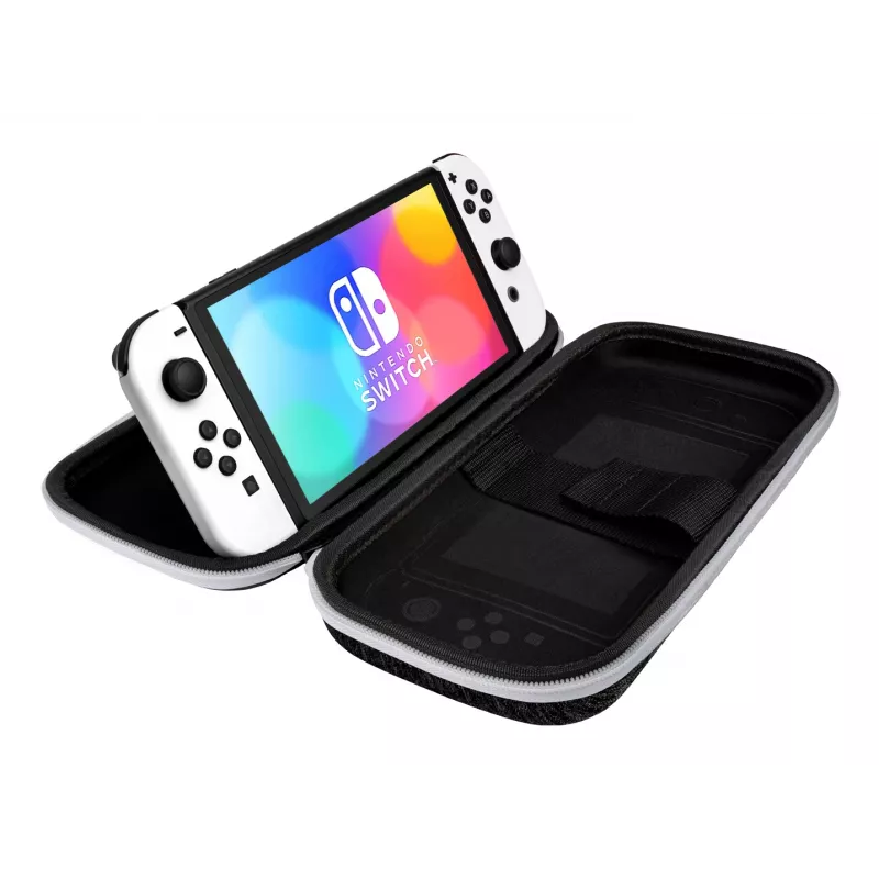 PDP Slim Deluxe: Black & White kietas dėklas Nintendo Switch