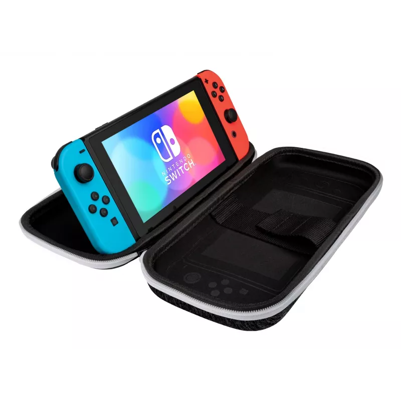 PDP Slim Deluxe: Black & White kietas dėklas Nintendo Switch