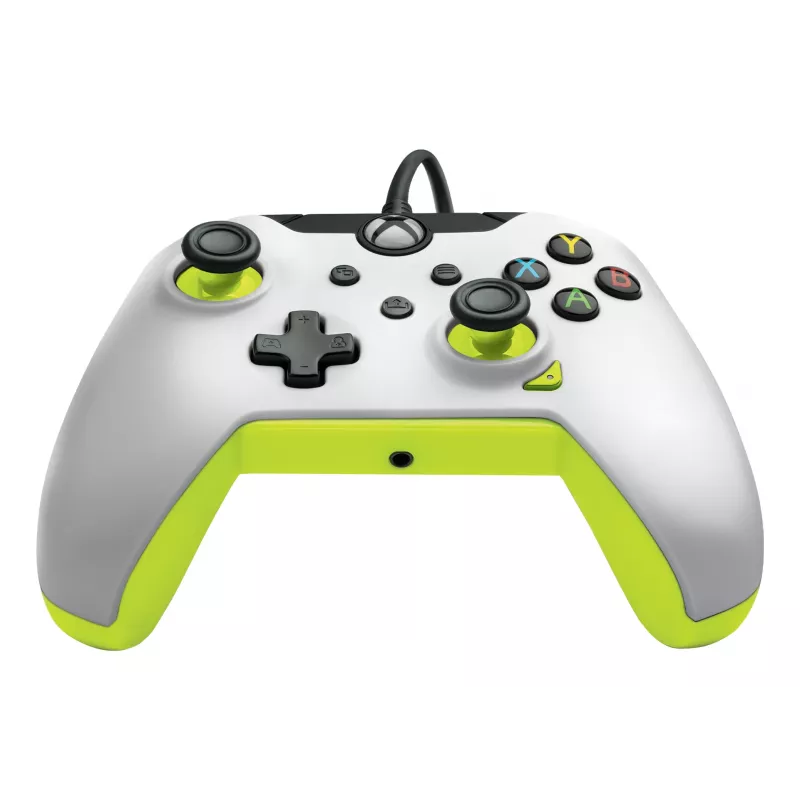 PDP Wired Controller Electric White – Xbox Series X|S, Xbox One, Windows 10/11