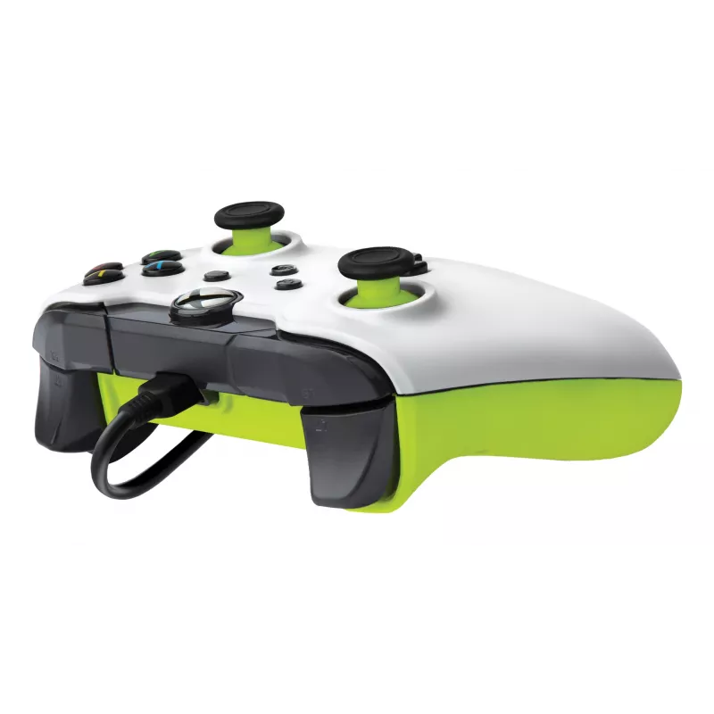 PDP Wired Controller Electric White – Xbox Series X|S, Xbox One, Windows 10/11