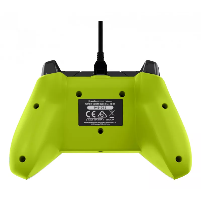 PDP Wired Controller Electric White – Xbox Series X|S, Xbox One, Windows 10/11