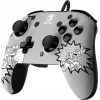 PDP REMATCH: Comic Attack Black, Grey, White laidinis valdiklis Nintendo Switch, Nintendo Switch OLED