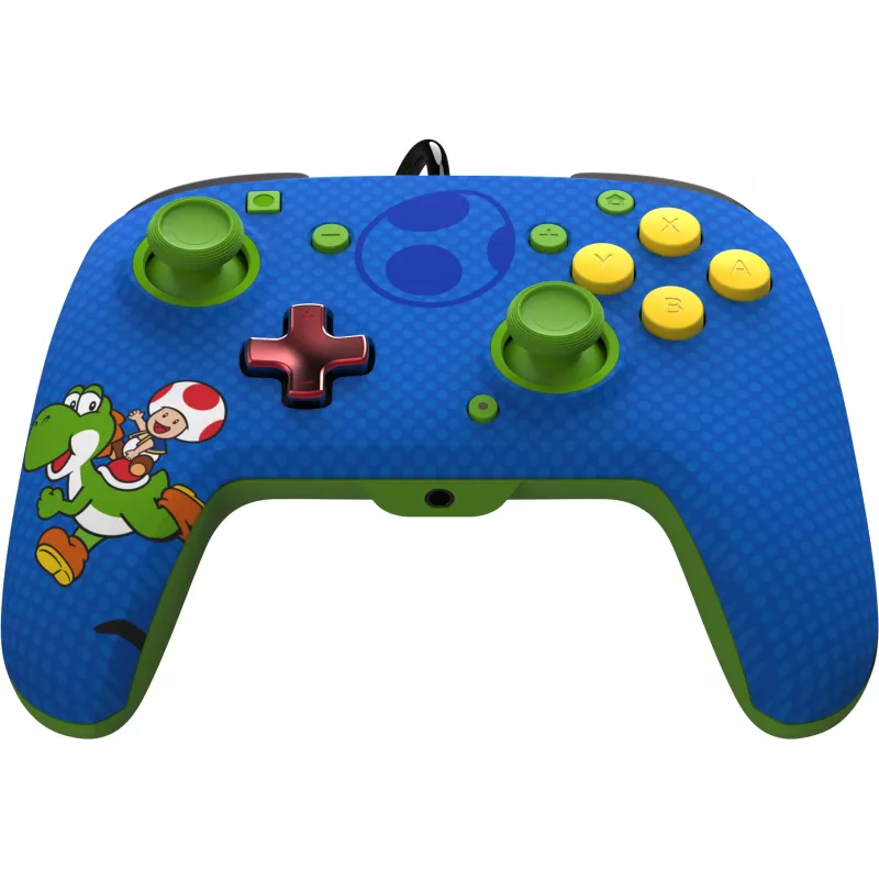 PDP REMATCH laidinis valdiklis: Yoshi & Toad, žaidimų pultas, Nintendo Switch, Nintendo Switch OLED, D-pad, Pagrindinis mygtukas, Analoginis / Skaitmeninis, Laidinis, USB