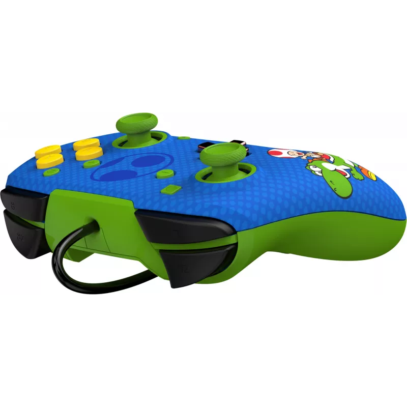 PDP REMATCH laidinis valdiklis: Yoshi & Toad, žaidimų pultas, Nintendo Switch, Nintendo Switch OLED, D-pad, Pagrindinis mygtukas, Analoginis / Skaitmeninis, Laidinis, USB