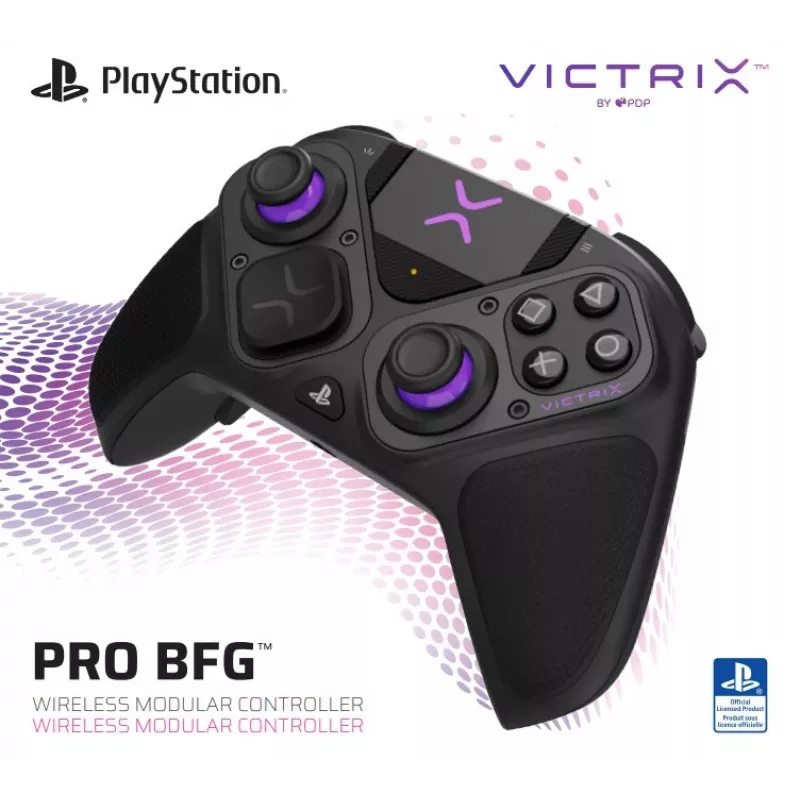 Valdiklis PDP Victrix Pro BFG, skirtas PlayStation 5, PlayStation 4 ir Windows 10/11 PC