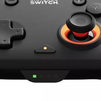 PDP Afterglow Wave Black USB valdiklis analoginis / skaitmeninis Nintendo Switch, Nintendo Switch Lite, Nintendo Switch OLED