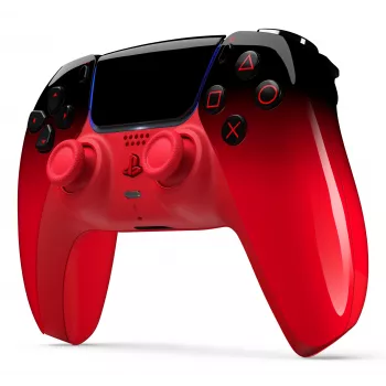 Pultelis Sony DualSense raudonas — Bluetooth/USB, USB-C, įmontuota ličio jonų baterija, PS5/PC/Mac/Android/iOS