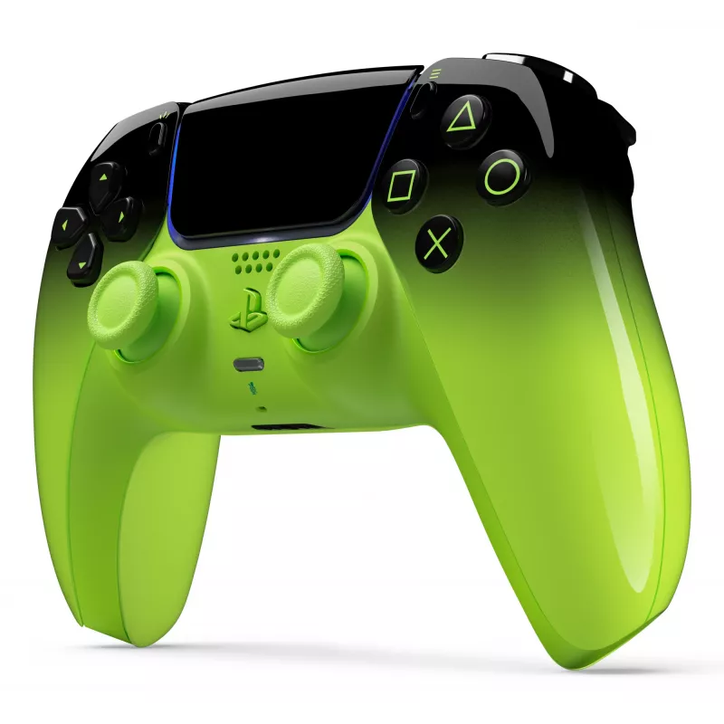 Žaidimų pultas Sony DualSense Green — Bluetooth/USB, USB-C, Įmontuota Li‑Jonų baterija, PS5/PC/Mac/Android/iOS