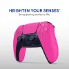 Žaidimų pultas Sony DualSense v3, skirtas PlayStation 5 – rožinis, Bluetooth ir USB Type-C, įmontuota baterija