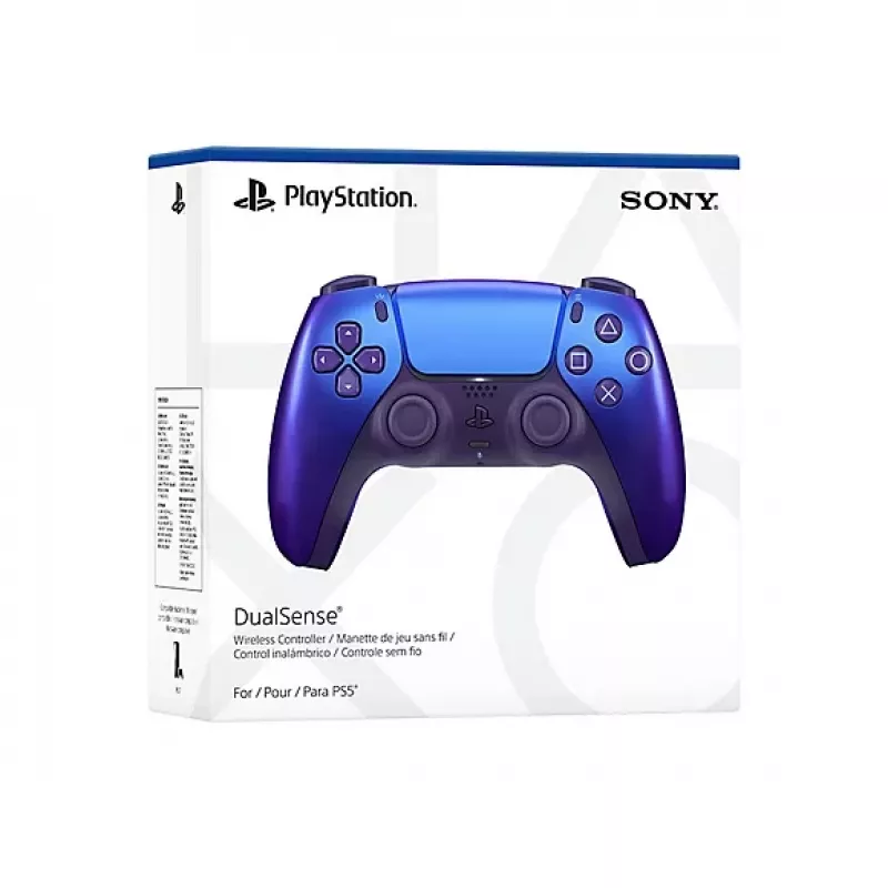 Valdiklis Sony DualSense Wireless Chroma Indigo – Bluetooth & USB Type-C, PS5, įmontuota Li‑Ion baterija