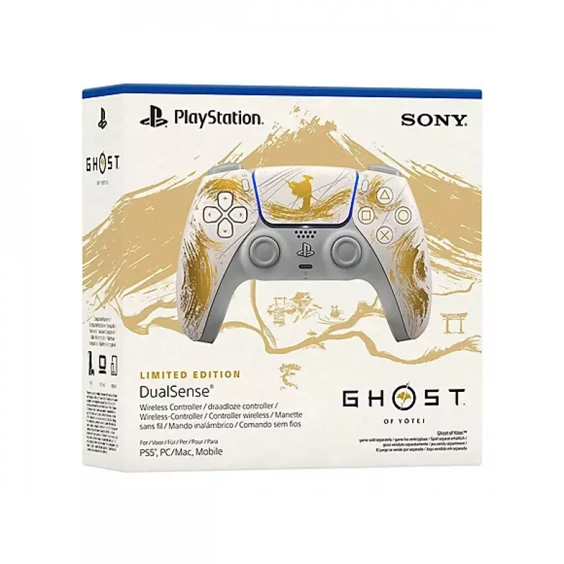 Sony DualSense belaidis valdiklis - Ghost of Yotei Gold ribotas leidimas