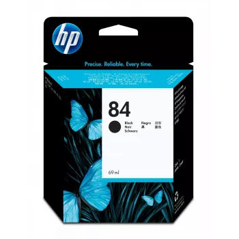 HP 84 69 ml juodas rašalo kasetė DesignJet šiluminio rašalinio spausdinimo