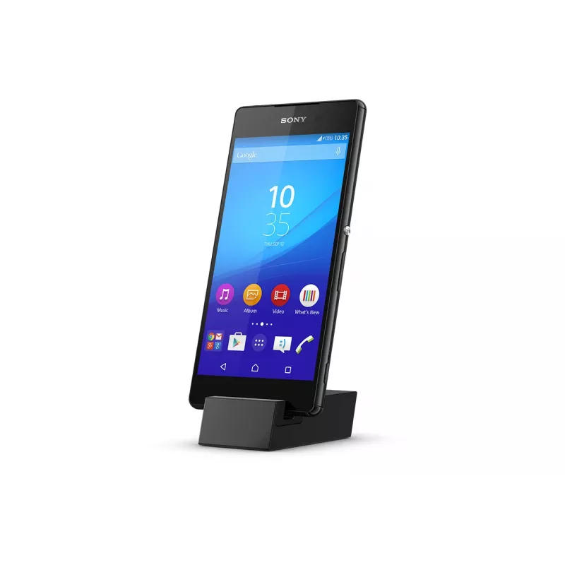 Sony DK52 mobiliojo įrenginio dokų stotelė, išmaniesiems telefonams, juoda