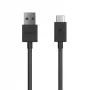 Sony UCB20 USB kabelis USB 2.0 1 m USB A USB C juodas