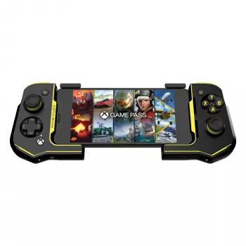 Žaidimų pultas Turtle Beach Atom juodai geltonas Bluetooth belaidis Android