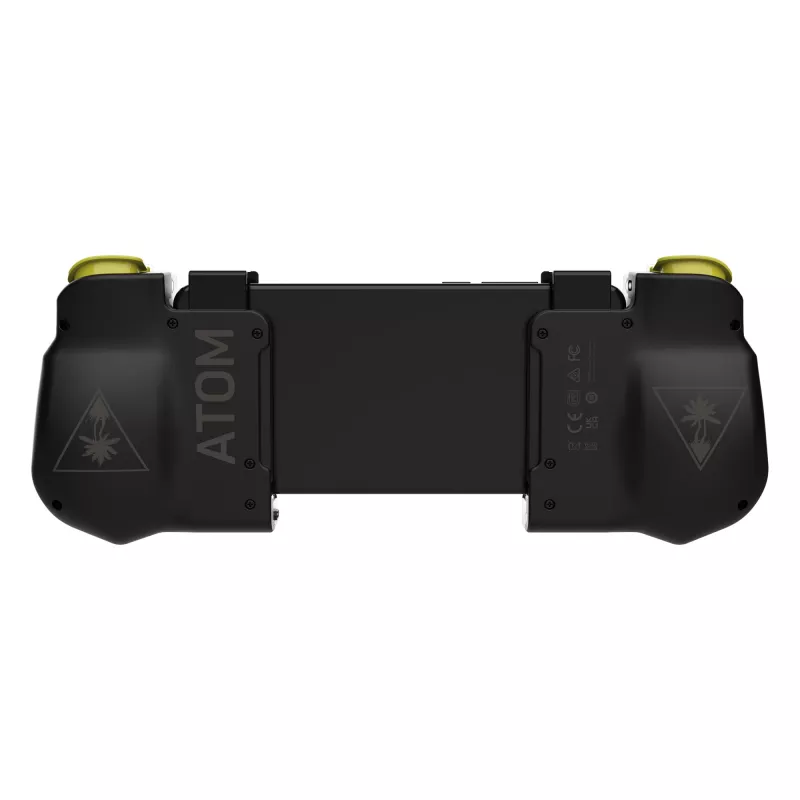 Žaidimų pultas Turtle Beach Atom juodai geltonas Bluetooth belaidis Android