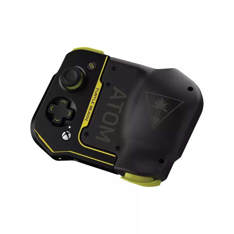 Žaidimų pultas Turtle Beach Atom juodai geltonas Bluetooth belaidis Android
