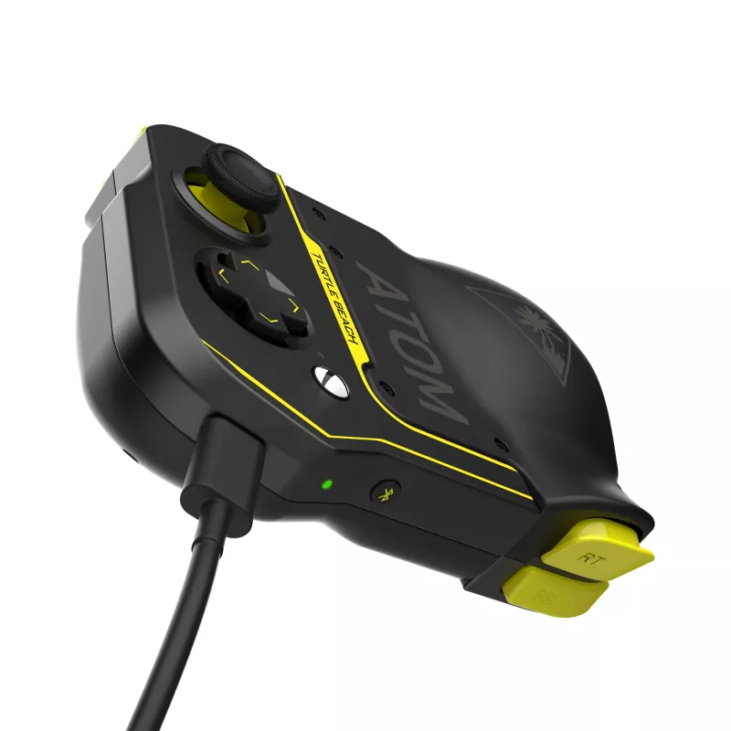 Žaidimų pultas Turtle Beach Atom juodai geltonas Bluetooth belaidis Android