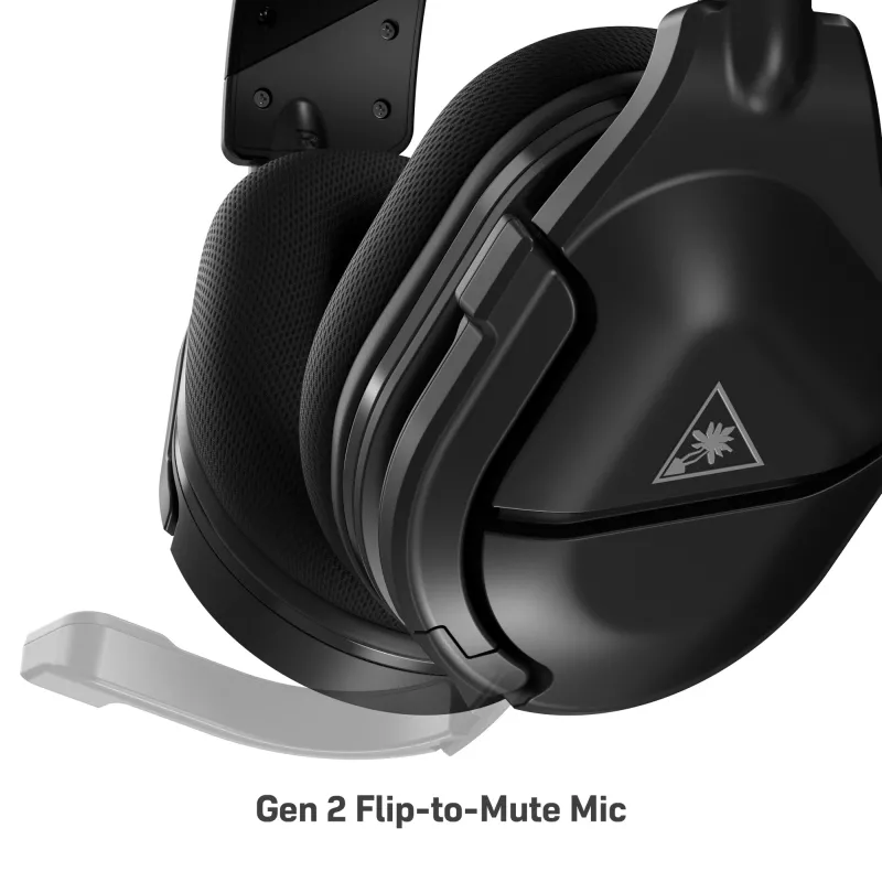 Ausinės Turtle Beach Stealth 600 Gen 2 MAX – belaidės, Xbox, PS, PC, 48+ val. baterija, juodos