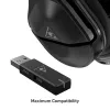 Ausinės Turtle Beach Stealth 600 Gen 2 MAX – belaidės, Xbox, PS, PC, 48+ val. baterija, juodos