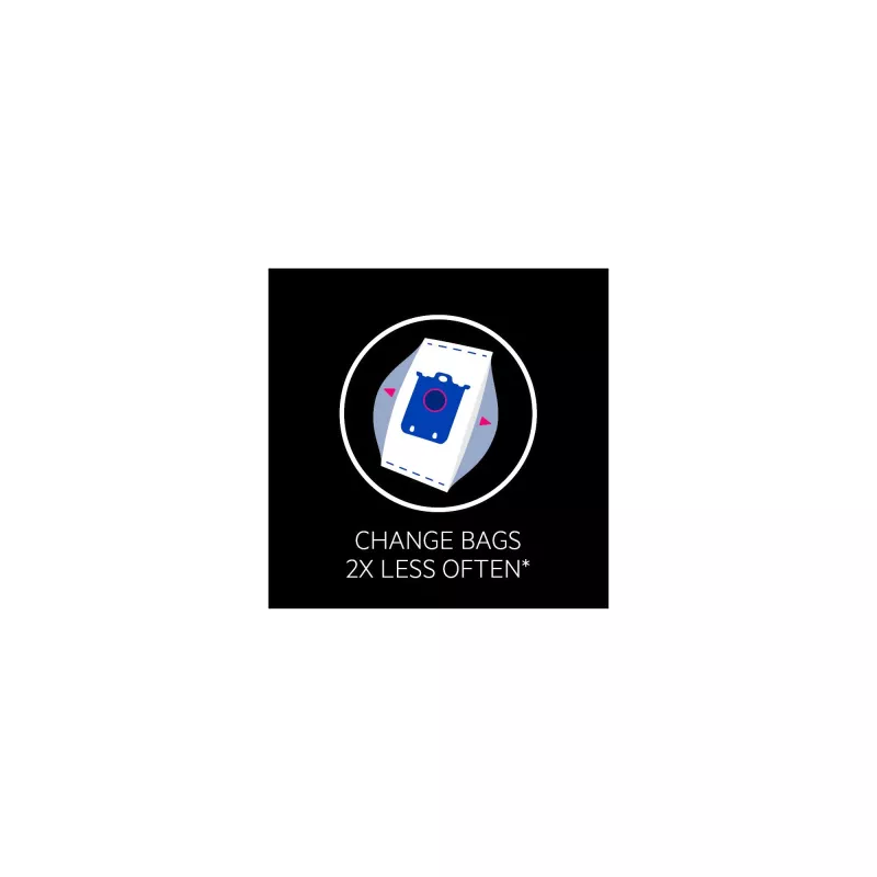 AEG GR201S s-bag® Classic Long Performance sintetiniai dulkių maišeliai (4 vnt.)