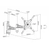 Montavimo kronšteinas Multibrackets M VESA Flexarm 360 III sidabrinis 75 100 200