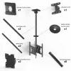Lubinis laikiklis Multibrackets M Public Medium Back to Back Black 3000