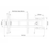 Pasukama rankena MULTIBRACKETS M Universal 180° – 26–47 colių ekranams, VESA iki 400x400, max 25 kg, juoda