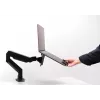 Multibrackets M Laptop Holder Gas Lift Arm nešiojamojo kompiuterio stovas juodas