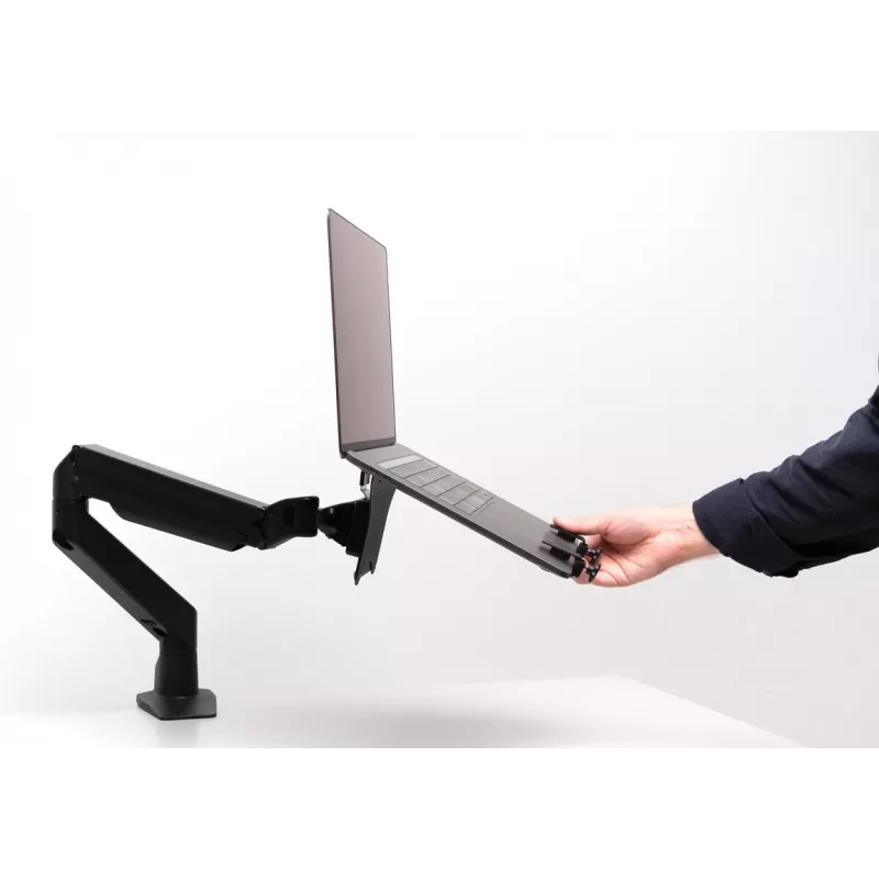 Multibrackets M Laptop Holder Gas Lift Arm nešiojamojo kompiuterio stovas juodas