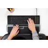 Mousetrapper Delta Mouse Grey Extended USB-A pelė, USB Type-A, 4000 DPI, juoda, pilka