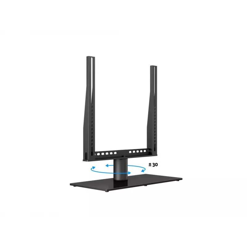 Stalo stovas Multibrackets M VESA Tablestand Turn Black Medium MAX 400x400