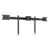 Triple monitorų stalinio laikiklio plėtinys MULTIBRACKETS M VESA 3 ekranams 24–32 col. iki 24 kg, aliuminis/plastikas, juodas