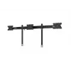 Triple monitorų stalinio laikiklio plėtinys MULTIBRACKETS M VESA 3 ekranams 24–32 col. iki 24 kg, aliuminis/plastikas, juodas