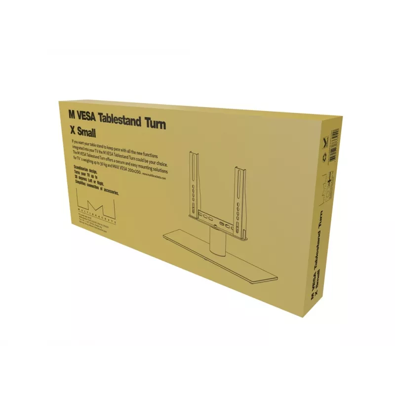 Stalo stovas Multibrackets M VESA Tablestand Turn Black X Small MAX 200x200