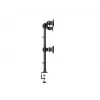 Multibrackets M Deskmount Basic Quad laikiklis, spaustuvas/varžtinis, 32 kg, 38,1 cm (15 col.), 68,6 cm (27 col.), 100 x 100 mm, juodas