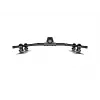 Multibrackets M Deskmount Basic Quad laikiklis, spaustuvas/varžtinis, 32 kg, 38,1 cm (15 col.), 68,6 cm (27 col.), 100 x 100 mm, juodas