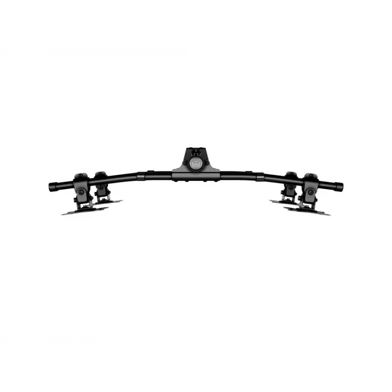 Multibrackets M Deskmount Basic Quad laikiklis, spaustuvas/varžtinis, 32 kg, 38,1 cm (15 col.), 68,6 cm (27 col.), 100 x 100 mm, juodas