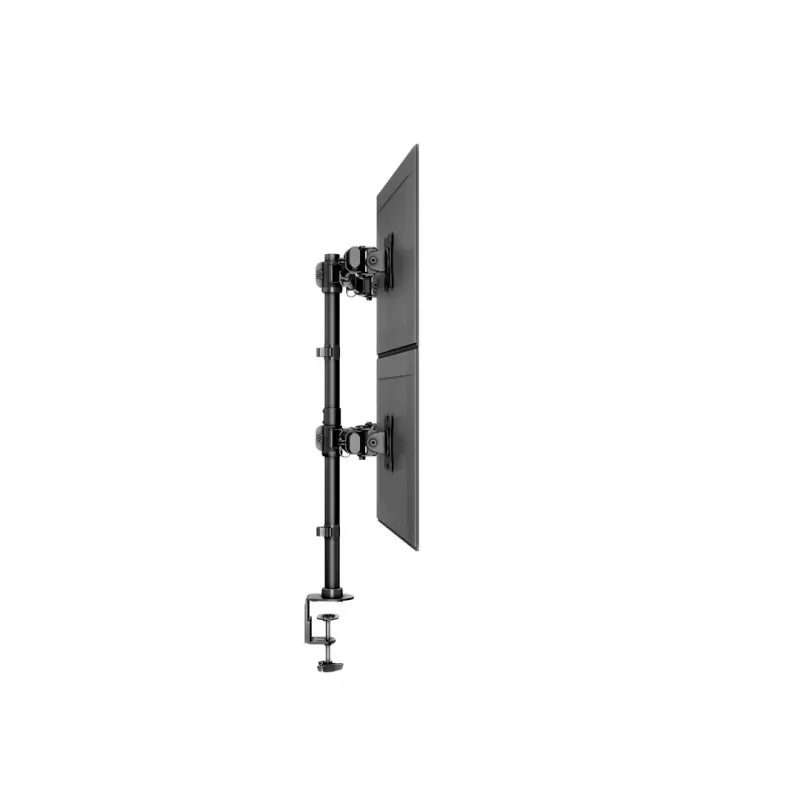 Multibrackets M Deskmount Basic Quad laikiklis, spaustuvas/varžtinis, 32 kg, 38,1 cm (15 col.), 68,6 cm (27 col.), 100 x 100 mm, juodas